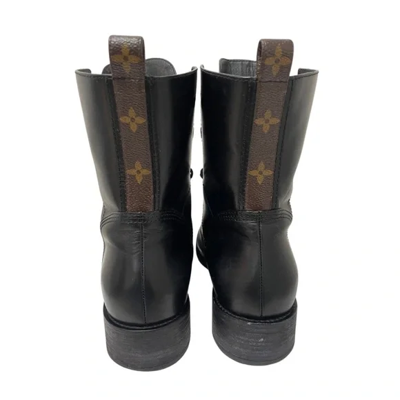 Louis Vuitton Monogram Metropolis Ranger Boots - Picture 4 of 8